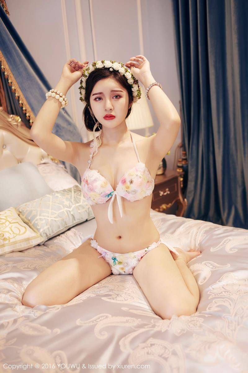 尤物馆美女模特香川颖浴室妩媚性感首套写真-36