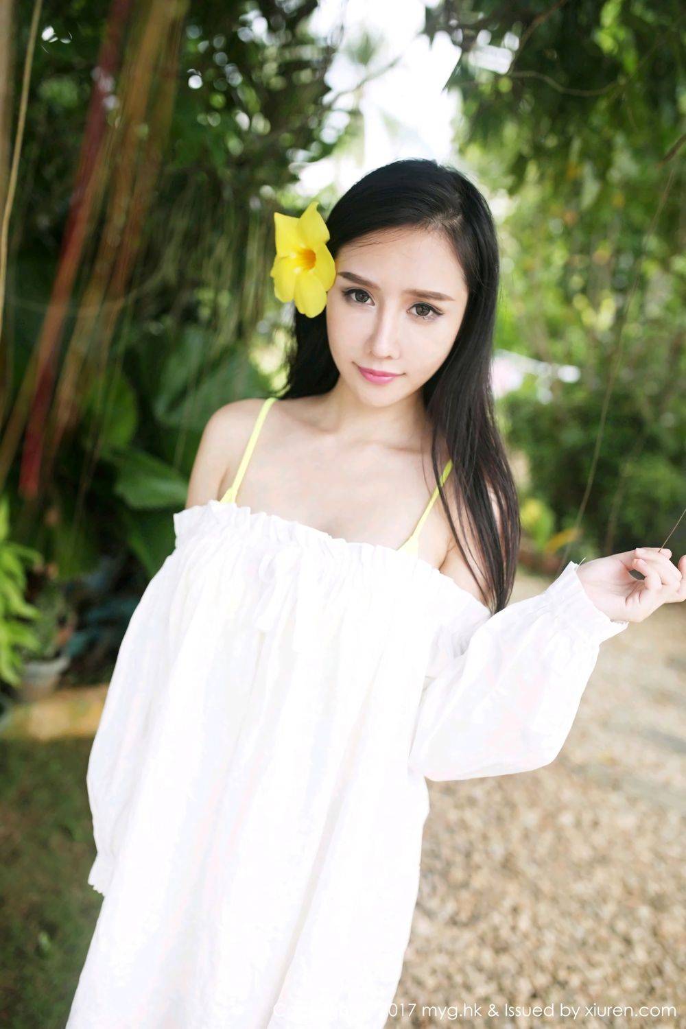 美媛馆气质美女于大小姐性感比基尼菲律宾复出旅拍-37