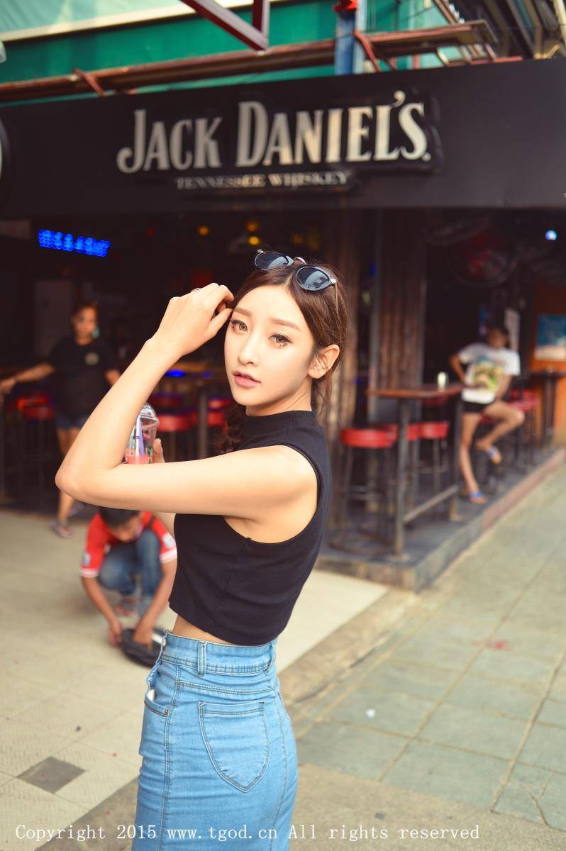 推女神美女模特李筱乔JoJo清新养眼普吉岛旅拍（二）-54