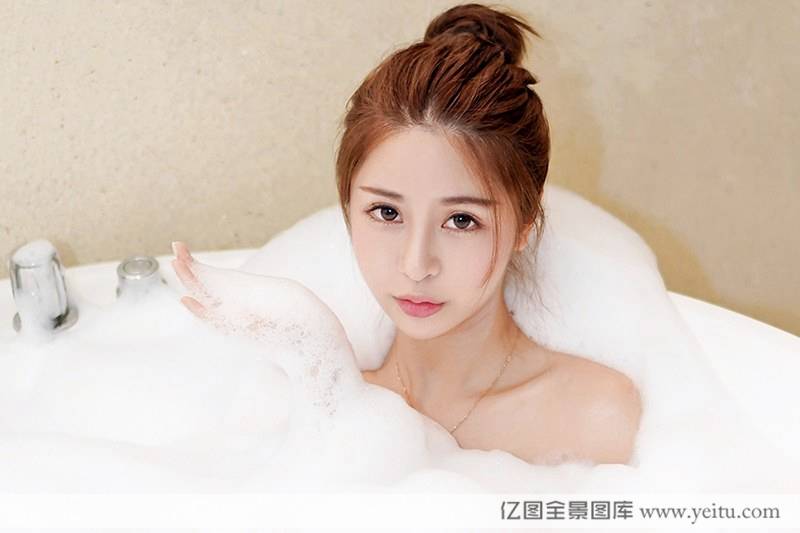 嗲囡囡美女模特luna张静燕沙滩清新比基尼福利写真-46