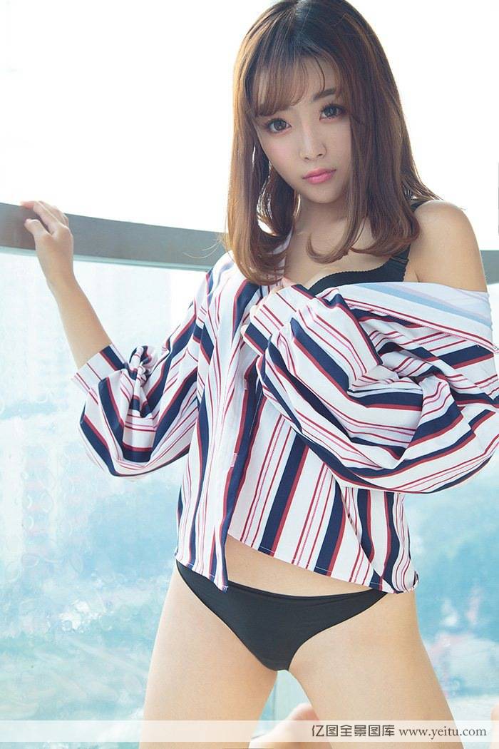 尤果网邻家少女陈七七清新美臀浴室湿身诱惑写真-12