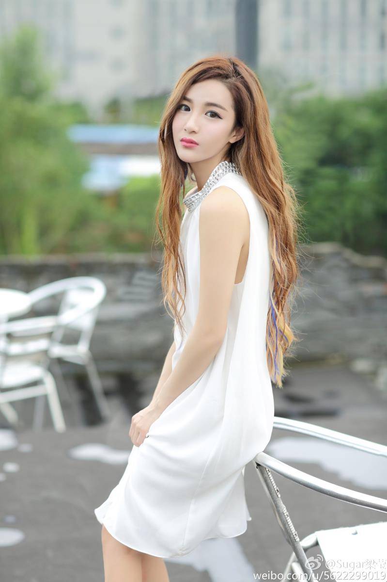 秀人网美女模特梁莹Sugar性感美腿诱惑私房写真-3