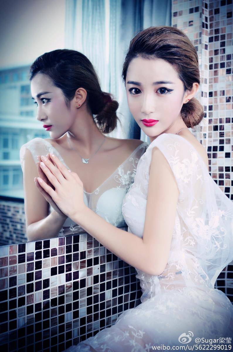 秀人网美女模特梁莹Sugar性感美腿诱惑私房写真-28