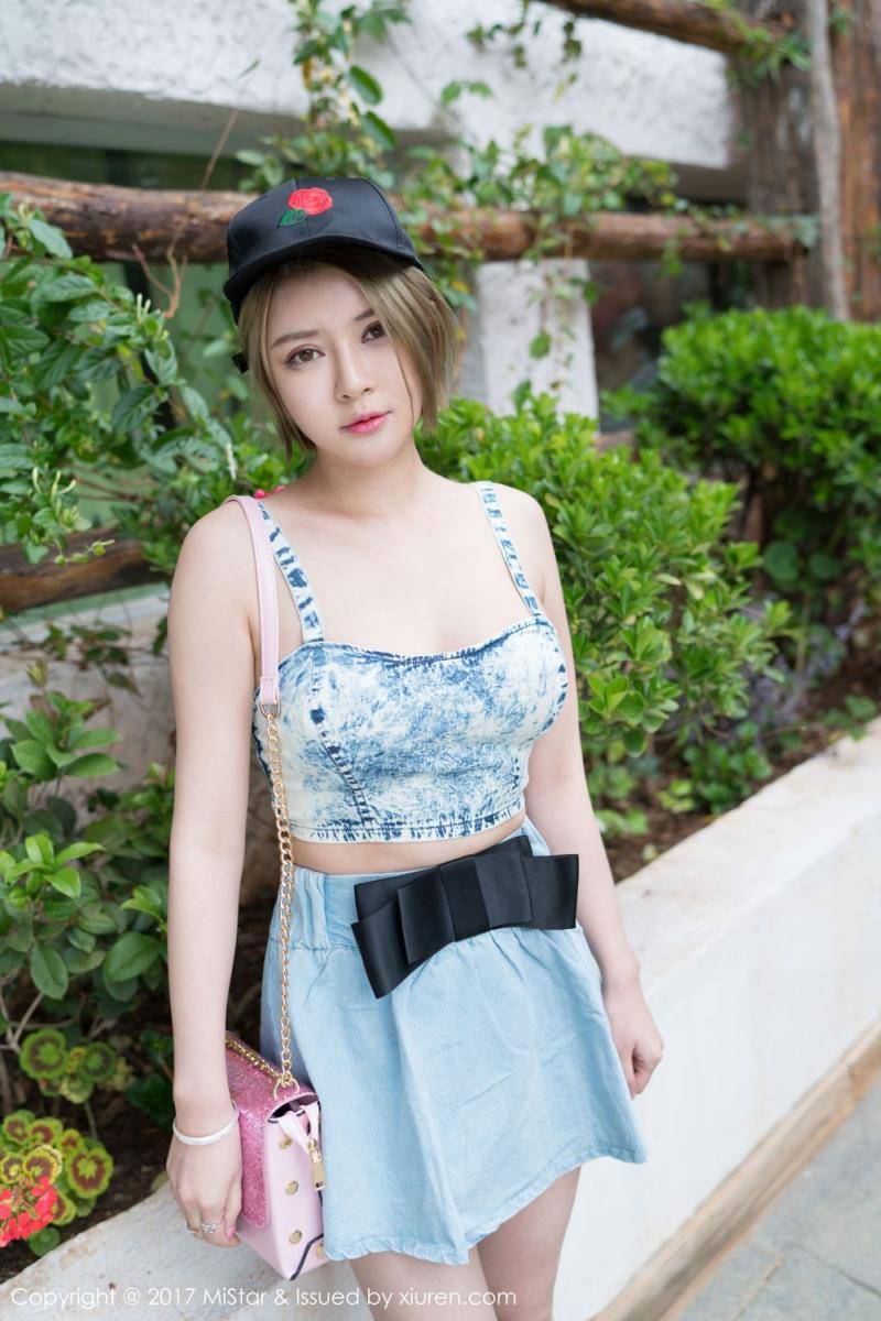 魅妍社性感女神凯竹Vision清新妩媚美臀丽江旅拍-14