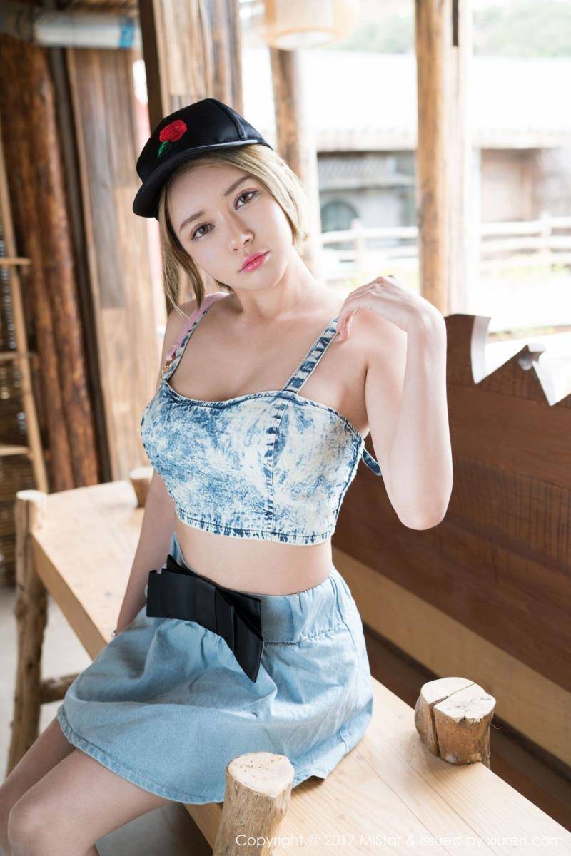 魅妍社性感女神凯竹Vision清新妩媚美臀丽江旅拍-8