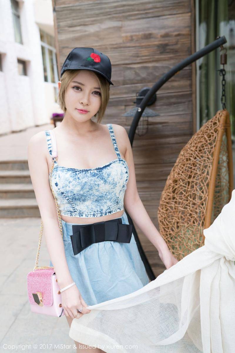 魅妍社性感女神凯竹Vision清新妩媚美臀丽江旅拍-10