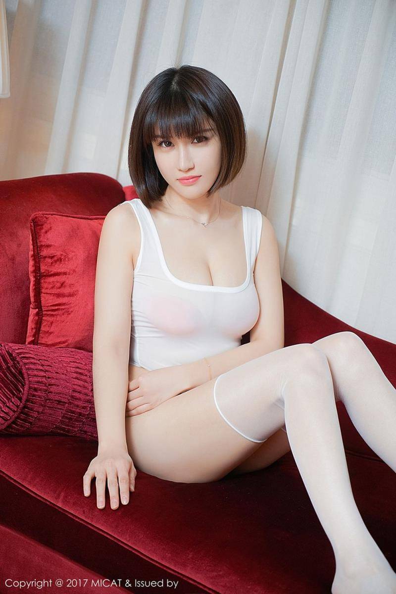 猫萌榜美女模特傲娇萌萌黑丝美腿尽显妩媚诱惑-20