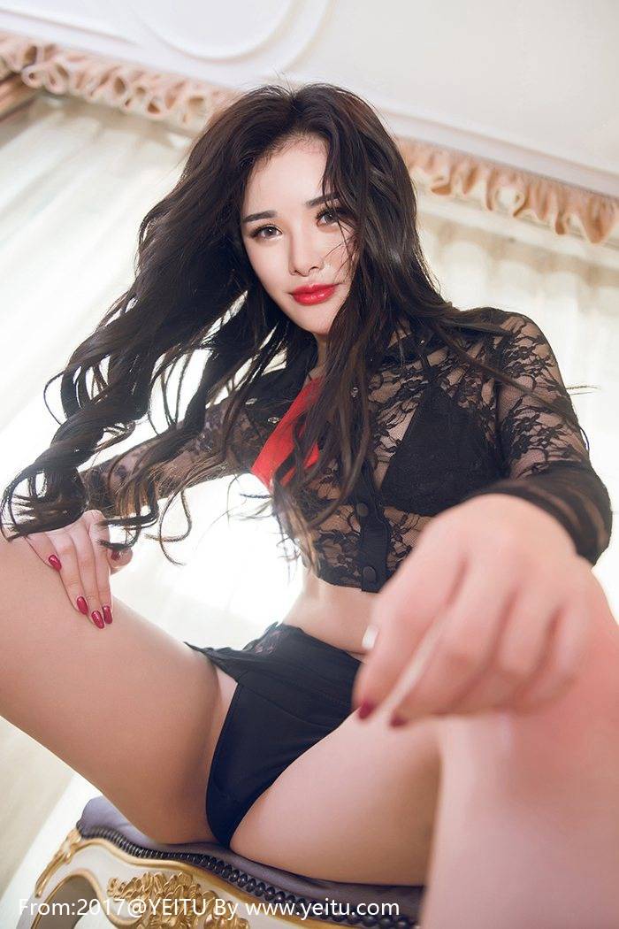 红唇美女陈宇曦COS职场女秘浑圆美乳诱惑美图-16