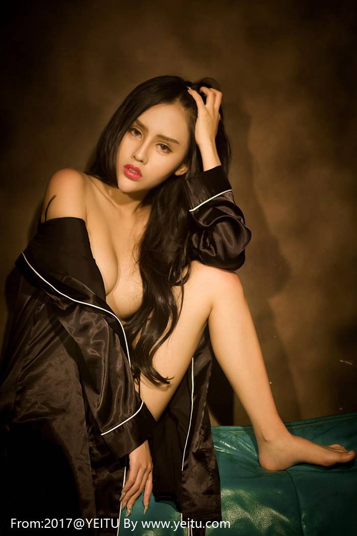 果团网拳击宝贝陈迪娅化身性感妖姬大尺度冷艳写真-20