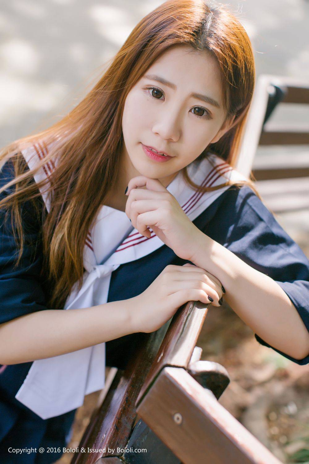 激萌文化菠萝社美少女董晨莉游乐园清新养眼街拍