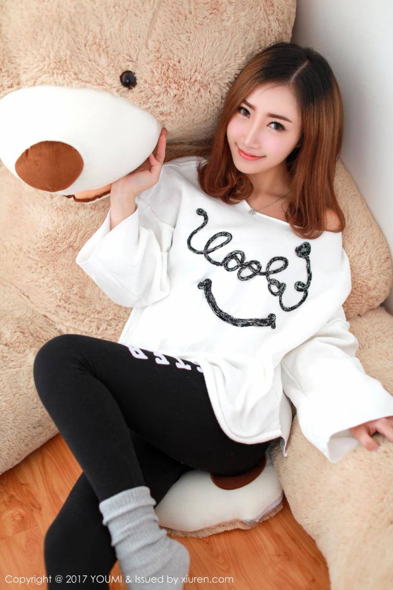 尤蜜荟清新美女Yumi尤美白皙身材美丽而妩媚-2