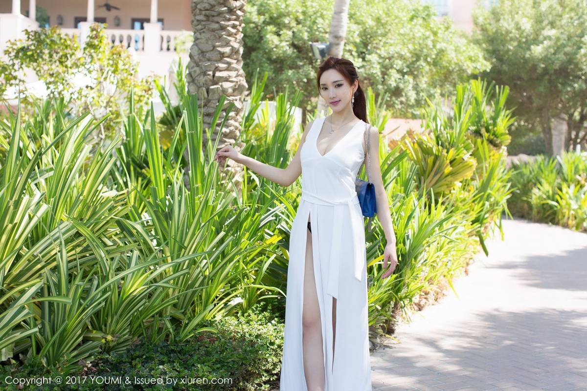 尤蜜荟气质女神周妍希情趣内衣性感美腿魂牵梦绕-40