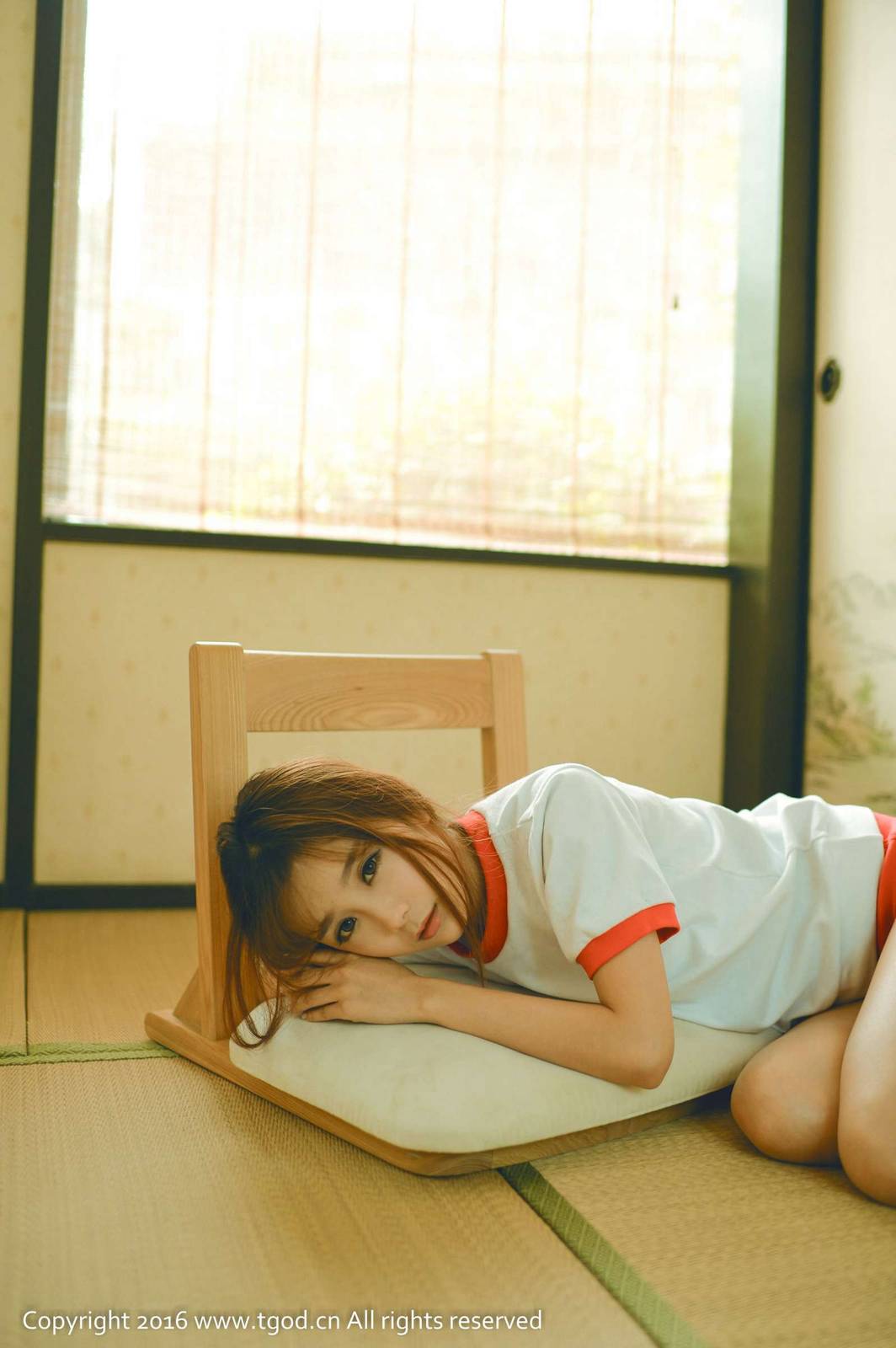 TGOD推女神萝莉教主小九Vin校服制服诱惑清纯养眼-48