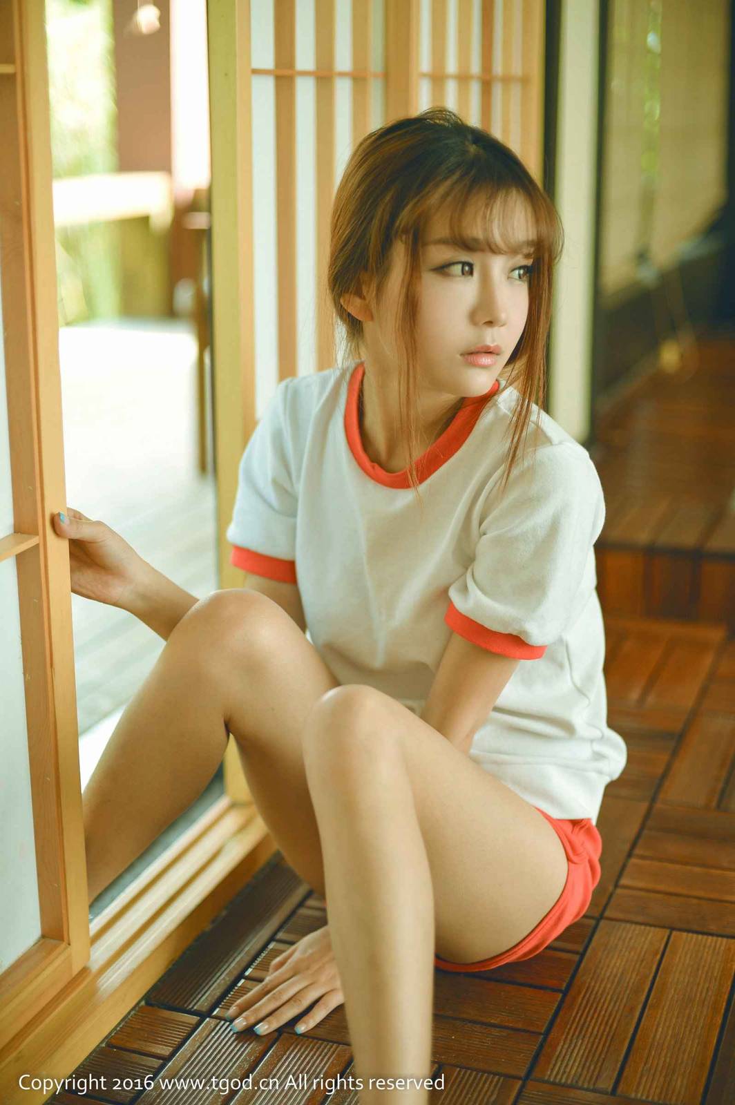 TGOD推女神萝莉教主小九Vin校服制服诱惑清纯养眼-61