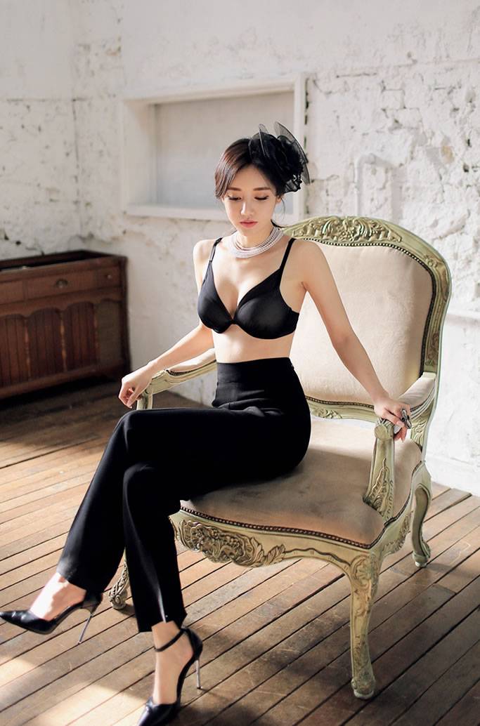 韩国网拍女神孙允珠内衣诱惑气质第二套写真-41
