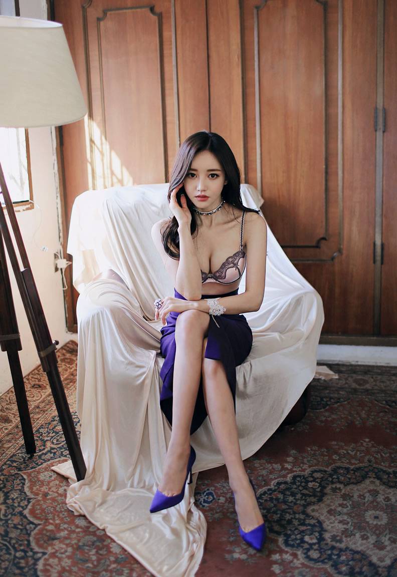 韩国网拍女神孙允珠内衣诱惑气质第二套写真-64