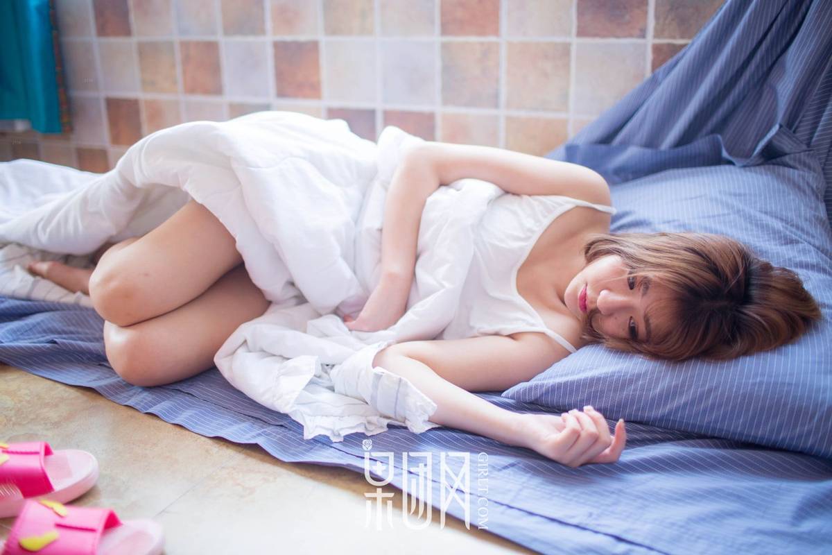 果团网美女模特星野千美奈居家风女友视角性感爆棚写真-25