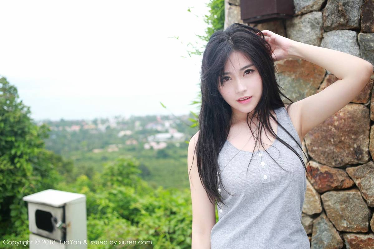 花の颜气质美女许诺Sabrina户外苏梅岛气质旅拍-29