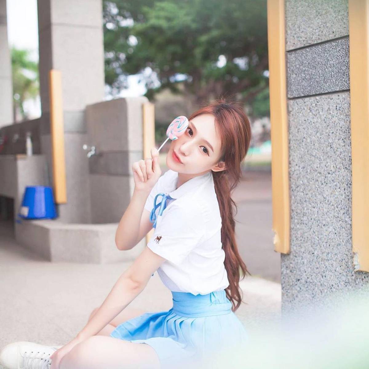 台湾美女校花比比儿精致五官气质美丽养眼有内涵-11