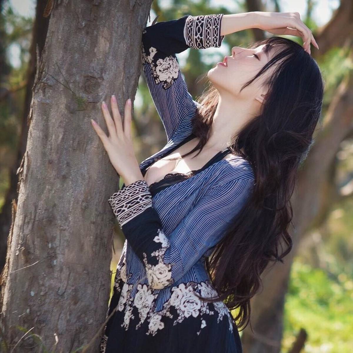 台湾美女校花比比儿精致五官气质美丽养眼有内涵-17