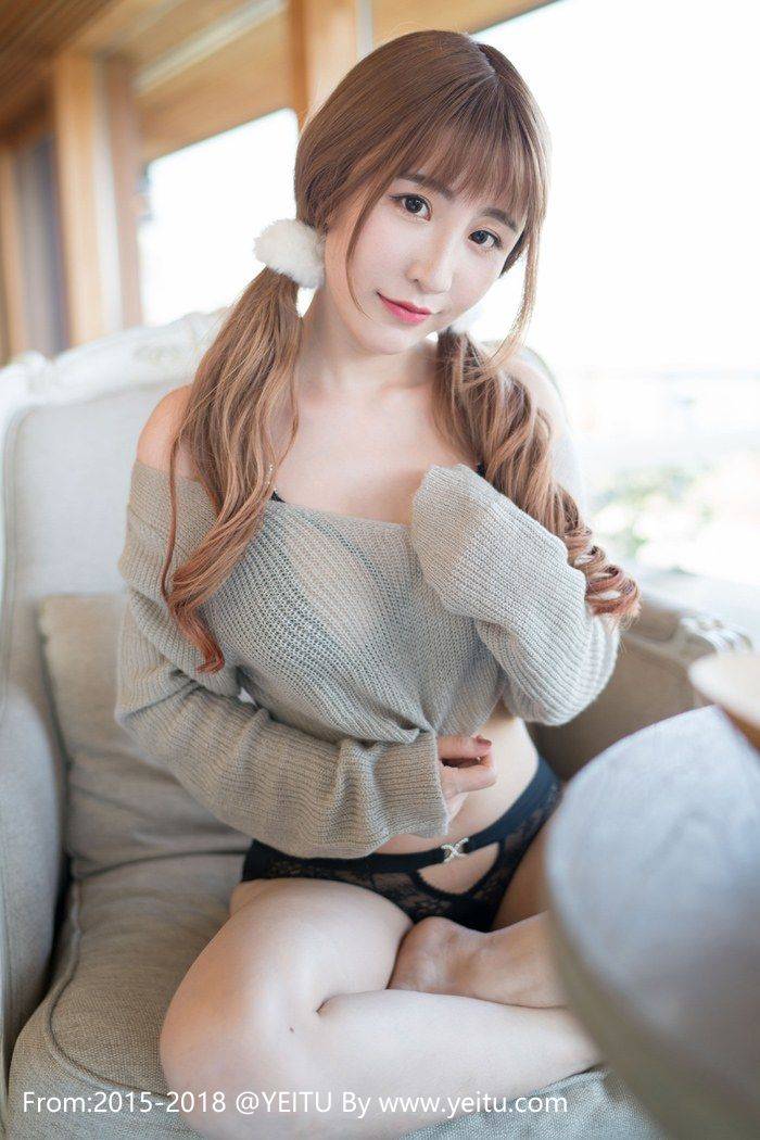 魅妍社宅男女神谢芷馨蕾丝内衣诱惑套图日本樱花季旅拍