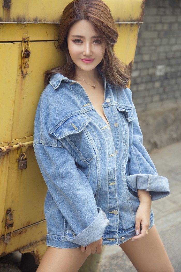 尤果网足球宝贝Gaia性感美胸诱惑翘臀修长美腿写真-5