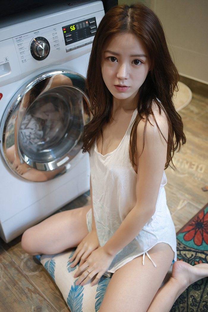 模范学院美女模特卤蛋luna居家内衣私房诱惑美图-27