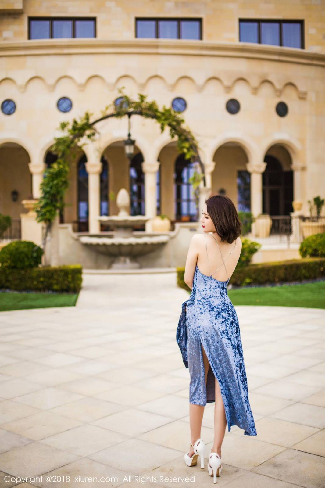 星颜社性感女神凯竹Vision廿十吊裙内衣诱惑私房套图