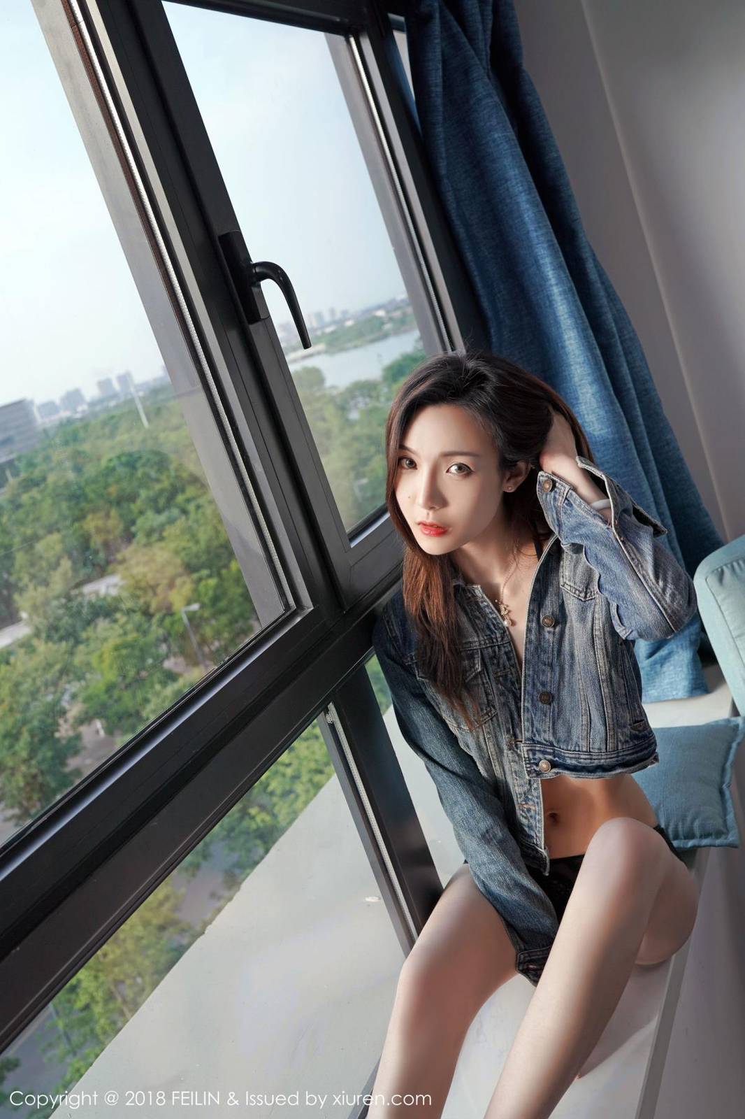 嗲囡囡美女主播徐子睿Hana性感吊带内衣诱惑私房写真