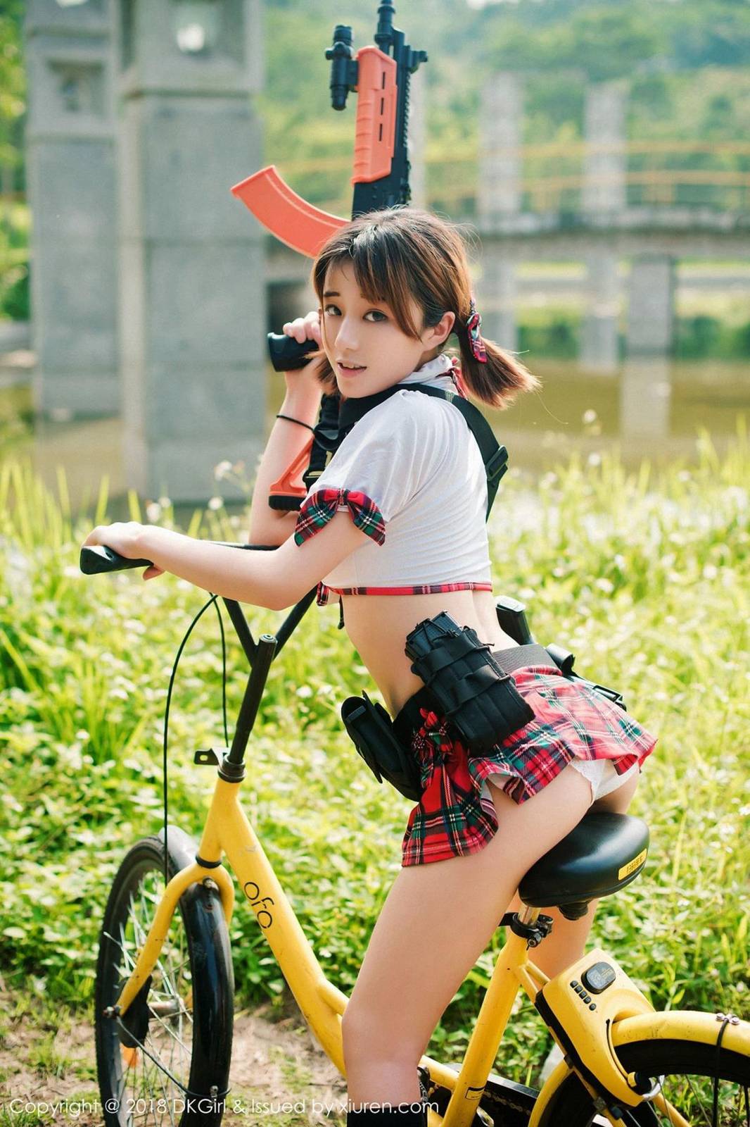 御女郎美女模特仓井优香美臀美乳蕾丝内衣诱惑周年特辑-21