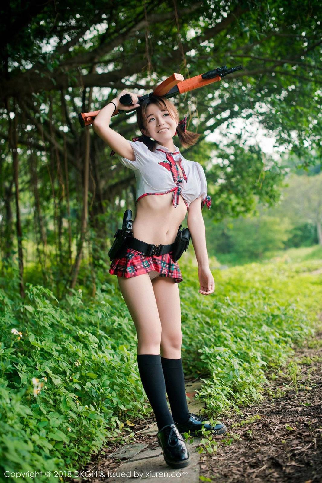 御女郎美女模特仓井优香美臀美乳蕾丝内衣诱惑周年特辑-24