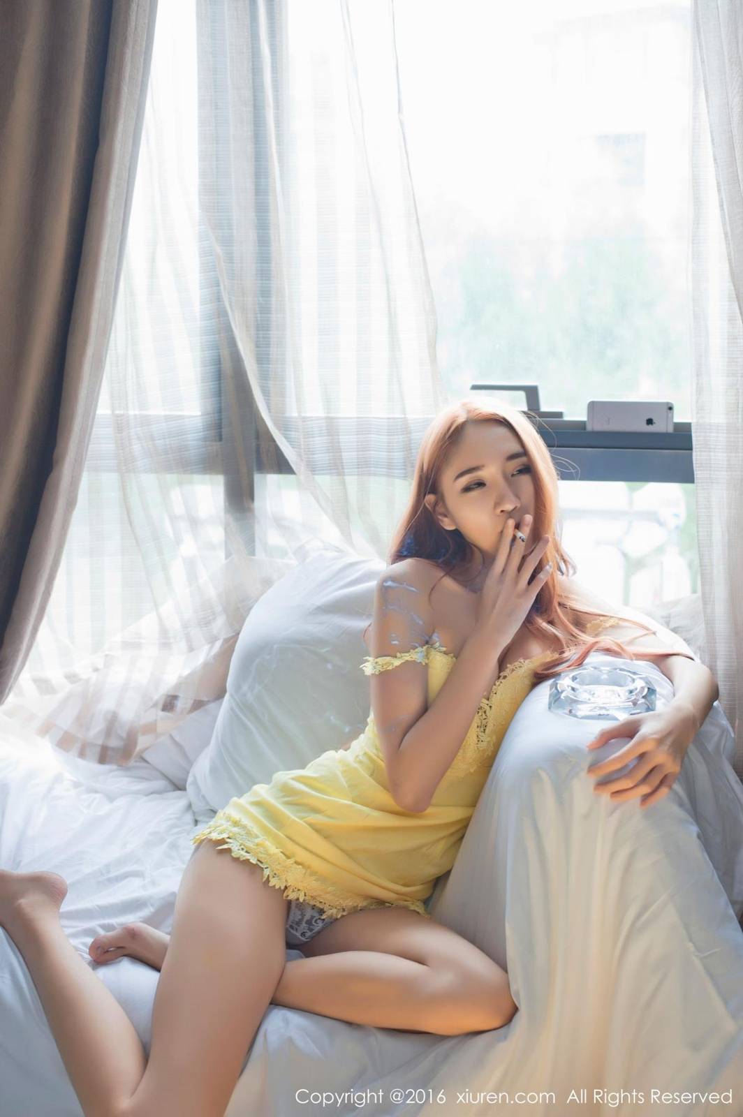 秀人网美女歌手wuli颜素极品长腿蕾丝内衣诱惑首套写真-27