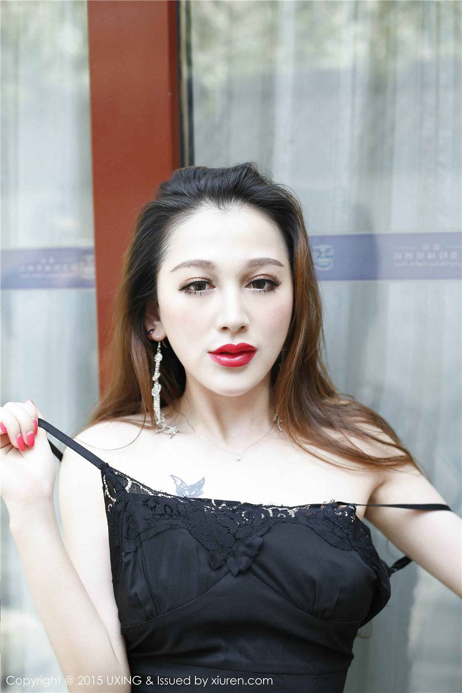 优星馆Sexy女神沈璐Lulu内衣诱惑白皙美胸私房写真-42