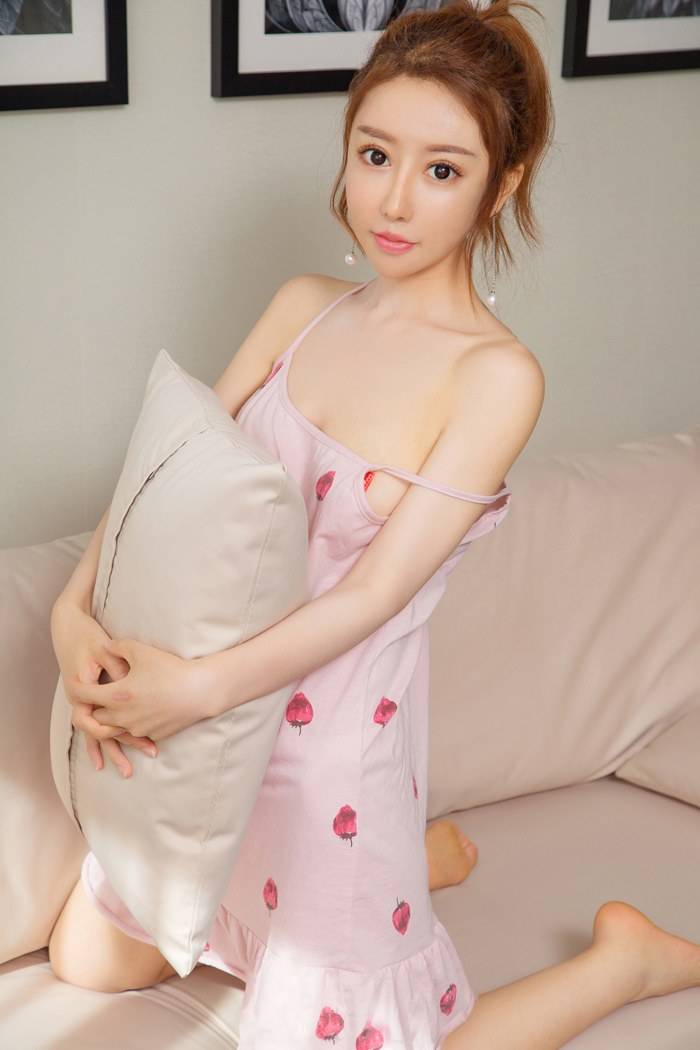 性感尤物尤果夏瑶室内内衣诱惑美胸翘臀私房诱惑写真-52