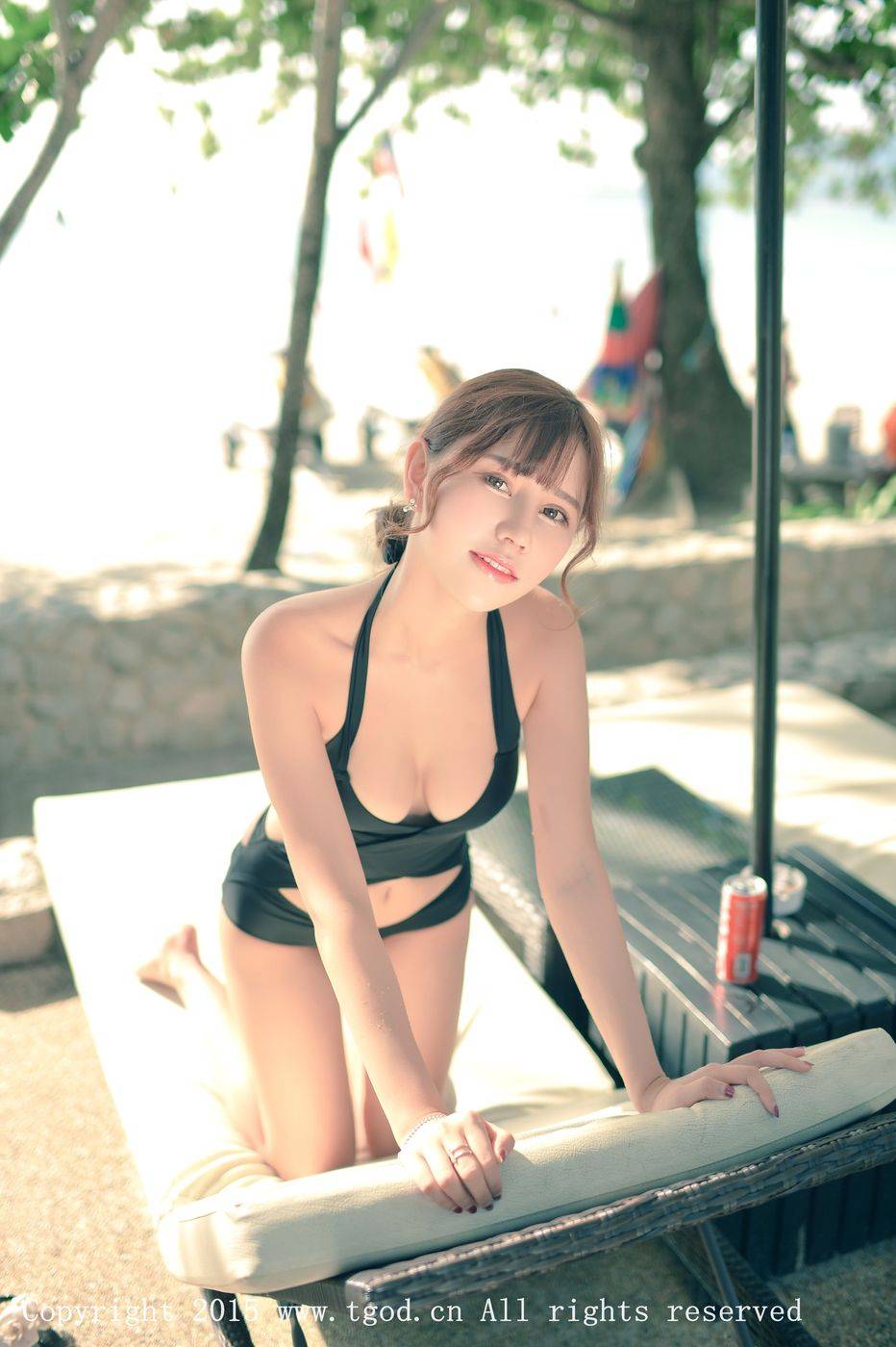 TGOD推女神Milk楚楚比基尼内衣诱惑普吉岛户外旅拍第三刊-50