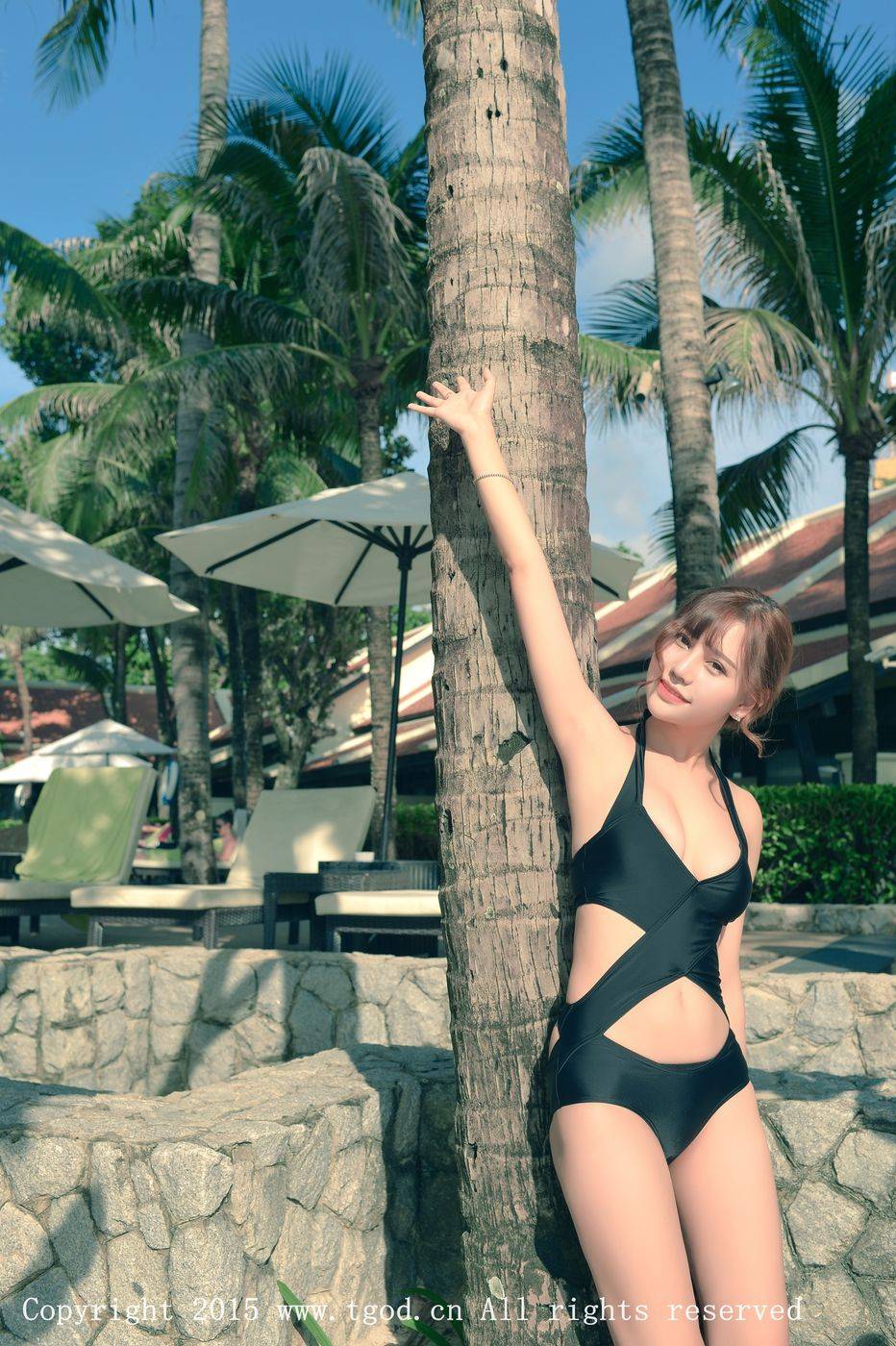 TGOD推女神Milk楚楚比基尼内衣诱惑普吉岛户外旅拍第三刊-53