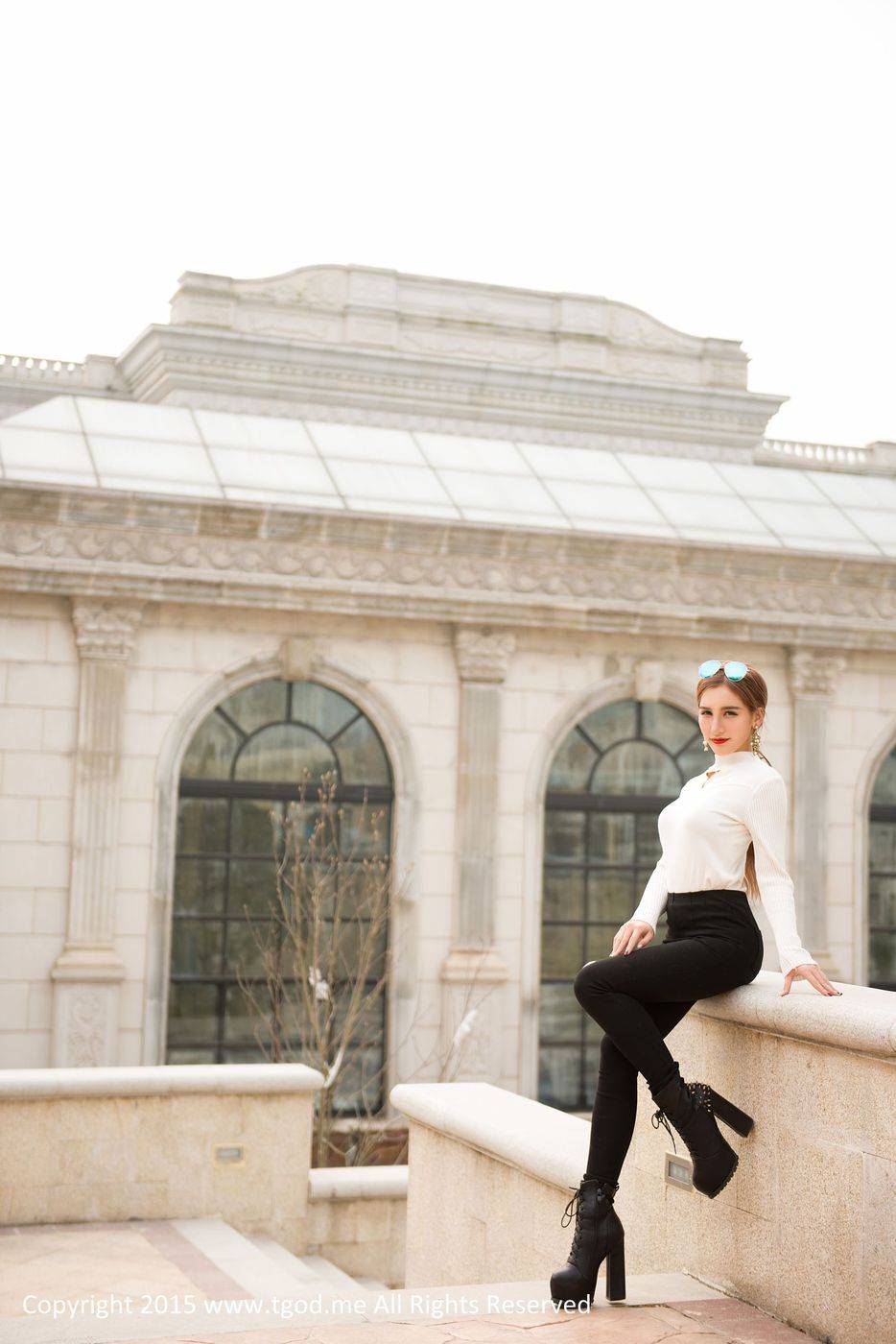 TGOD推女神姐妹花艾希Ice&程小烦清纯与妖冶组合写真-9