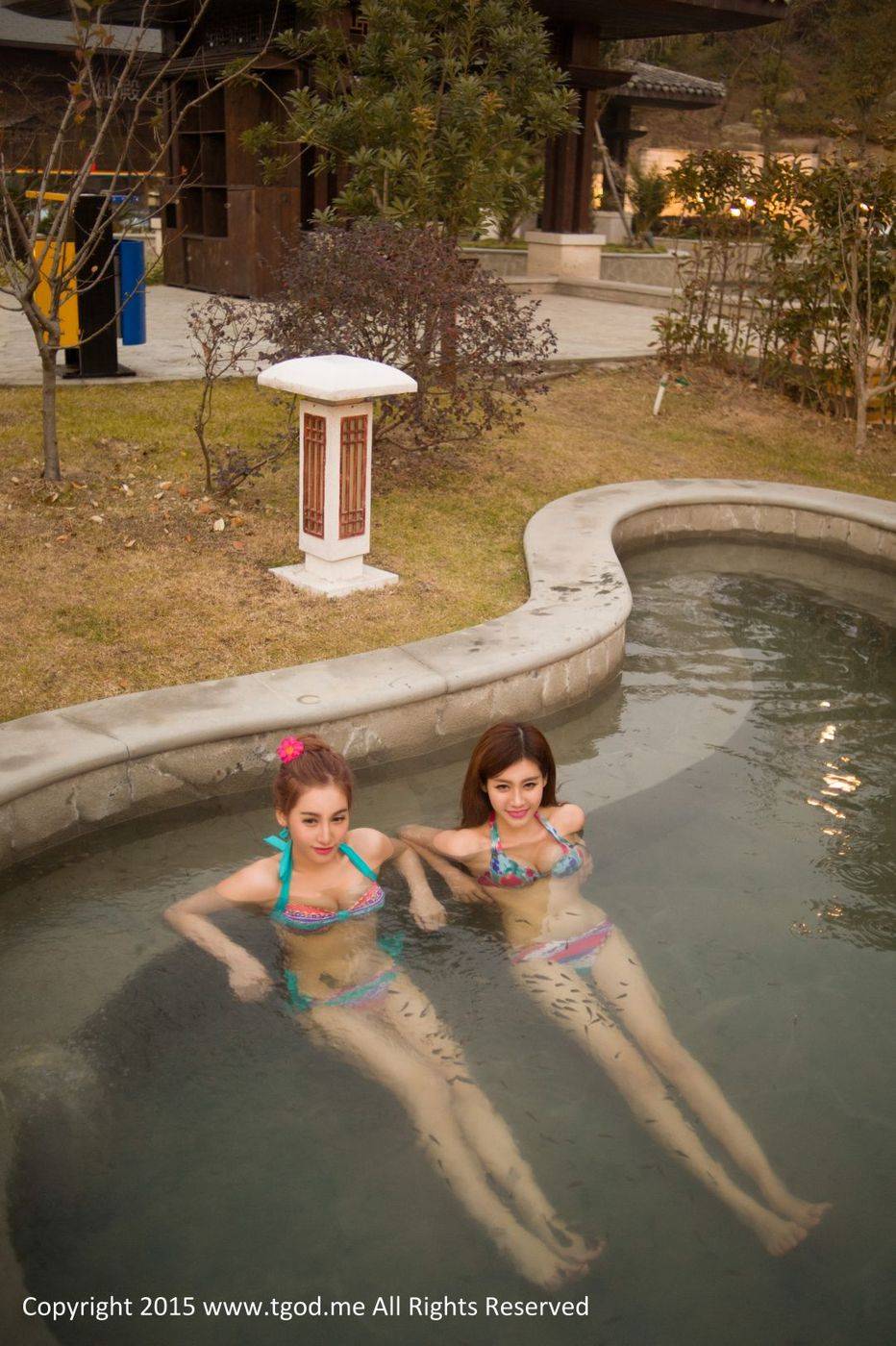 TGOD推女神姐妹花艾希Ice&程小烦清纯与妖冶组合写真-35