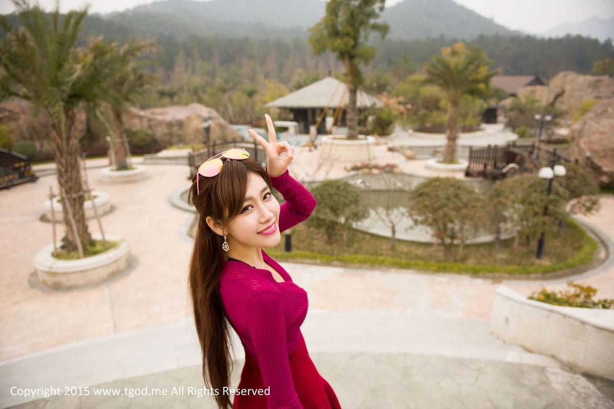 TGOD推女神姐妹花艾希Ice&程小烦清纯与妖冶组合写真-38