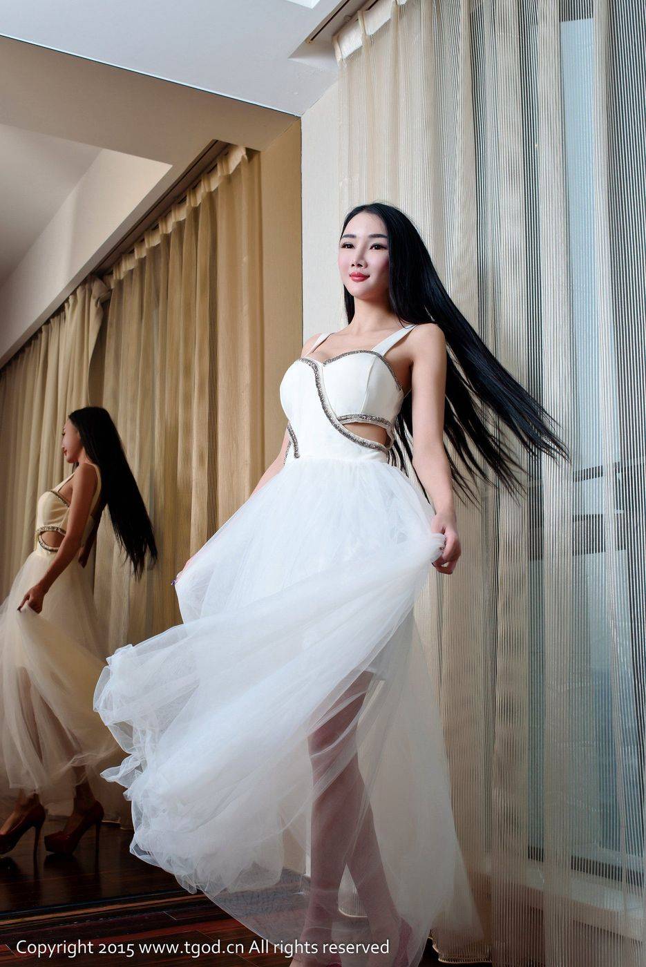 推女神性感女神婕西儿jessie白皙美胸极品身材大尺度美图-7