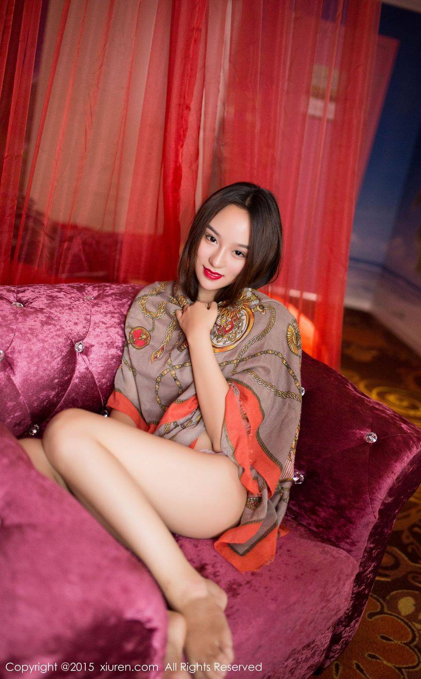 秀人网新人模特鱼猫盾i户外比基尼内衣诱惑小溪性感写真-24