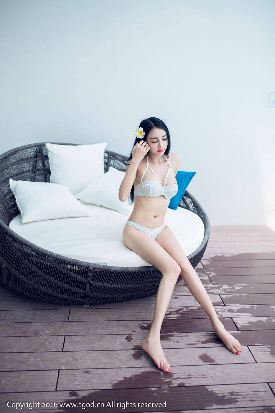 尤蜜荟性感女神婕西儿jessie情趣蕾丝爆乳翘臀内衣诱惑美图-28