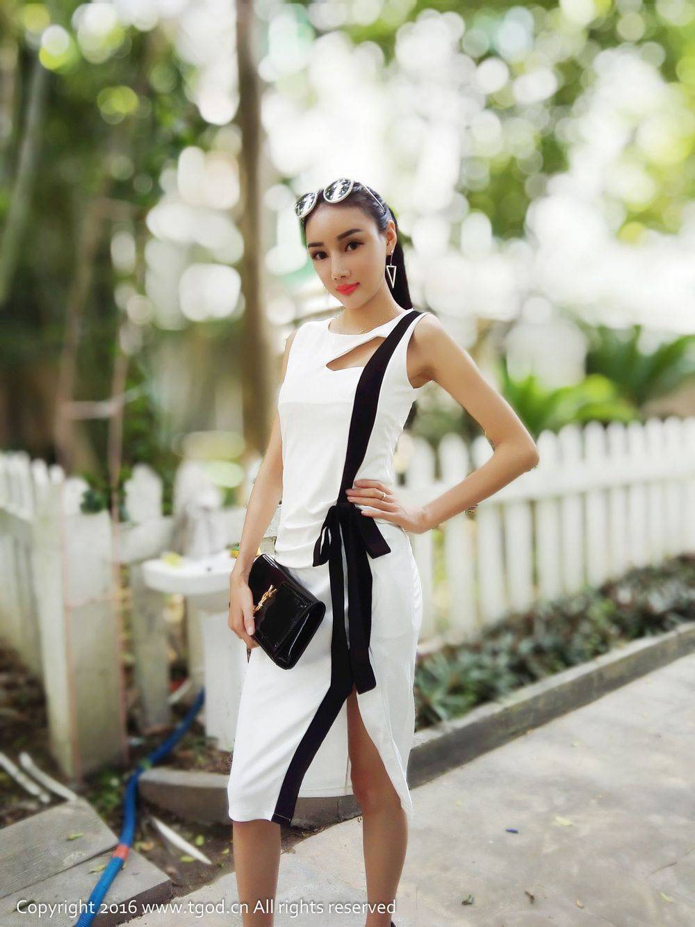 御女郎美女模特婕西儿jessie性感比基尼内衣湿身诱惑写真-23