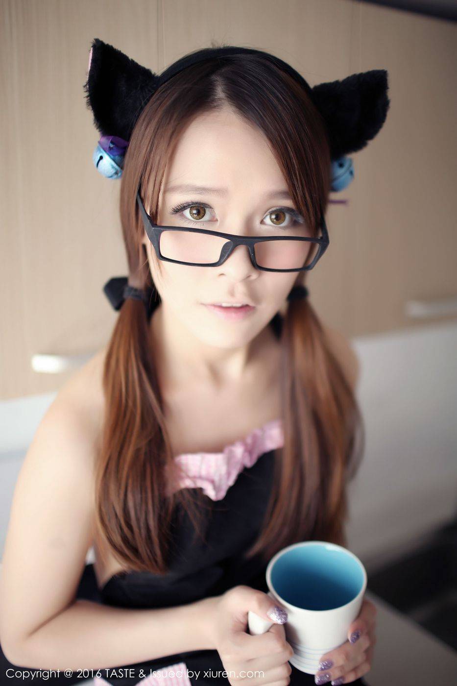 顽味生活新人模特Carol酱死库水厨娘制服诱惑首套写真-3