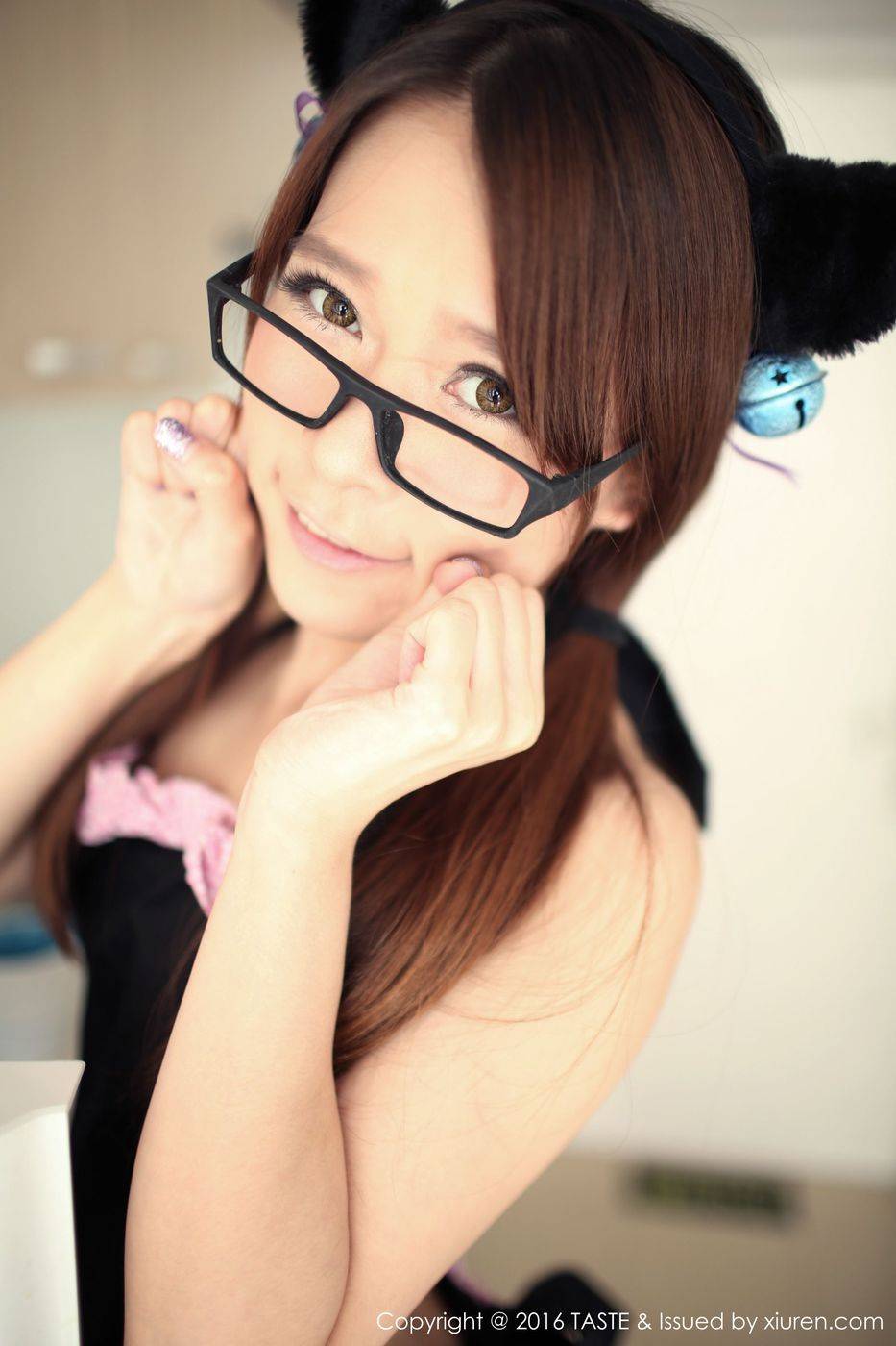 顽味生活新人模特Carol酱死库水厨娘制服诱惑首套写真-12