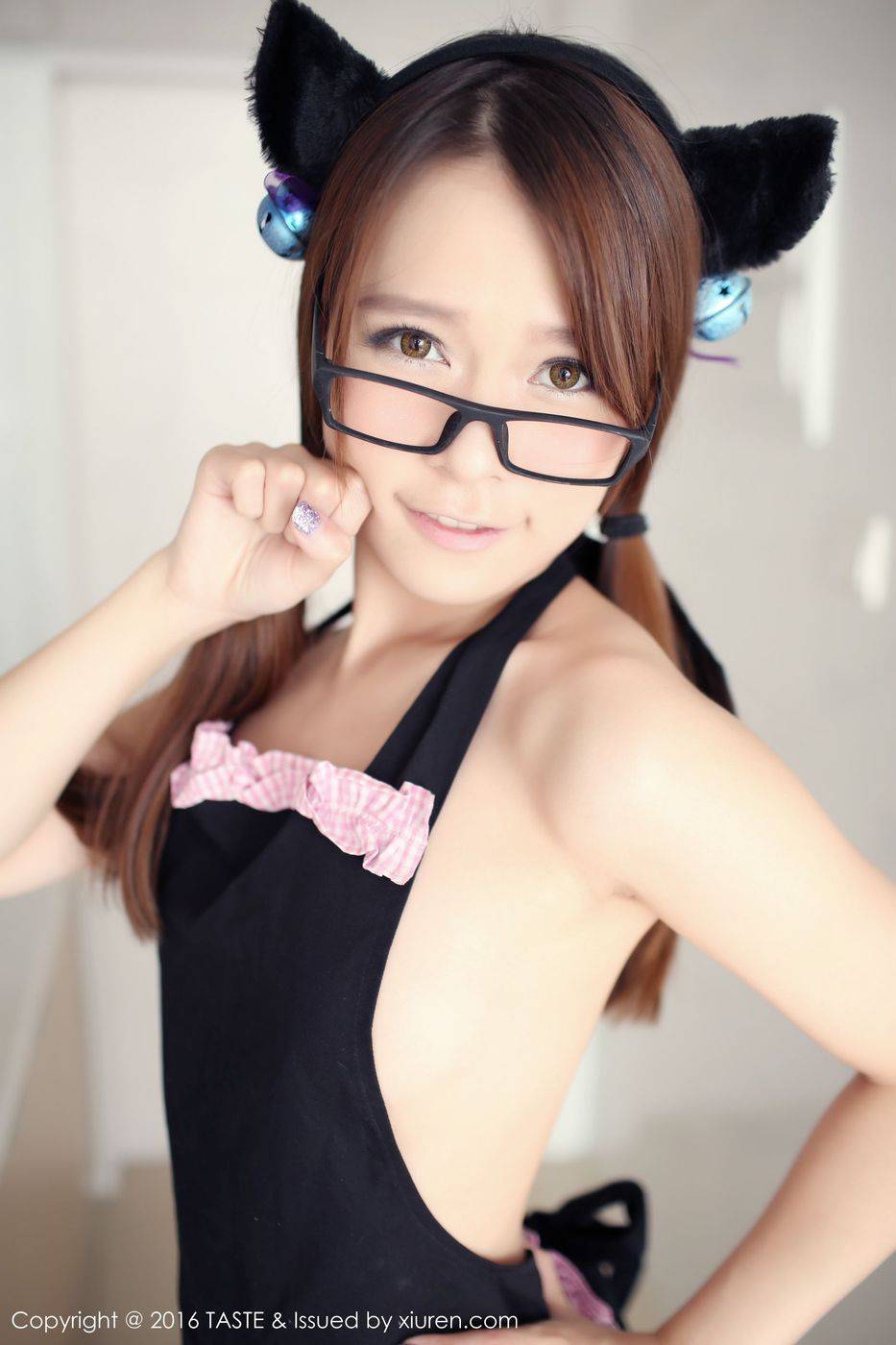 顽味生活新人模特Carol酱死库水厨娘制服诱惑首套写真-16