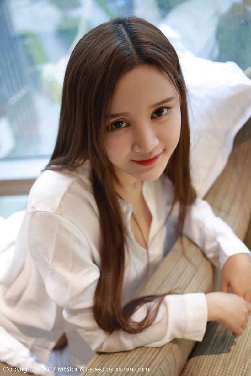 模范学院新人模特姗姗SANSAN白衬衫丁字裤诱惑套图-38