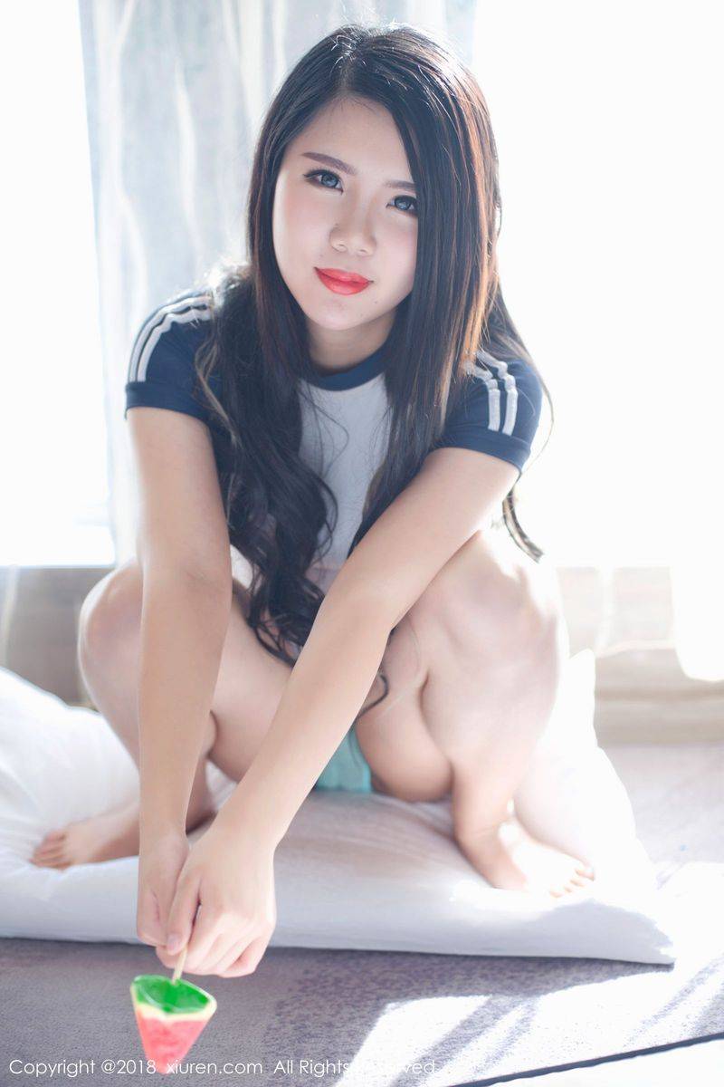 秀人网新晋模特北海大公主日系体操服极品身材性感写真-19