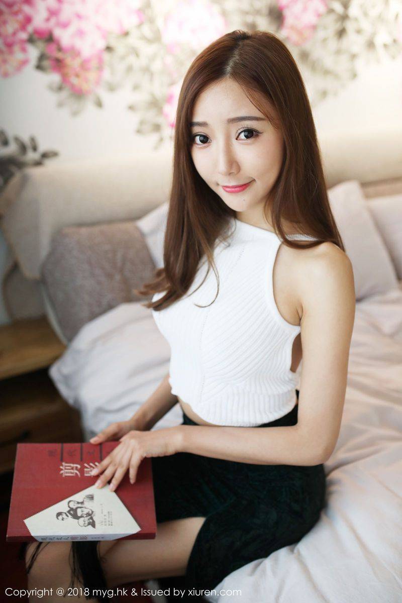 美媛馆性感女神王馨瑶yanni甜美草帽气质优雅OL写真-5