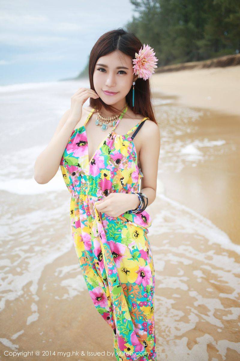 美媛馆美女模特绮里嘉ula大尺度内衣诱惑泰国旅拍合集-50